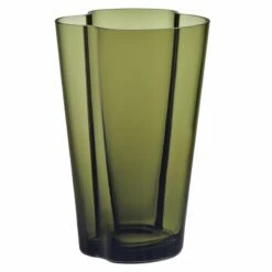 Iittala Aalto Maljakko 220 Mm, Sammaleenvihreä