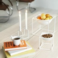 By Lassen Kubus Kulho, Iso, Valkoinen -FINISH DESIGN Myymälä 24ByLassen iso 1