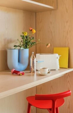 Muuto Kink Maljakko, Vaaleansininen -FINISH DESIGN Myymälä FDS ruoka Alessi14