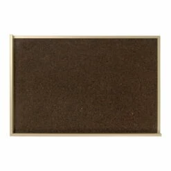 Ferm LIVING Kant Muistitaulu, 63 X 96 Cm, Ruskea – Cashmere